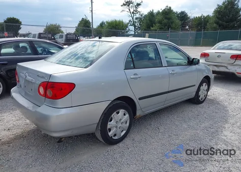 2005 Toyota Corolla Ce из США, поврежденный, VIN 1NXBR32E65Z528341